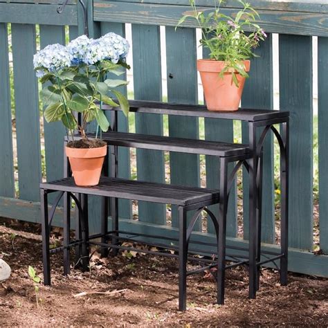 metal plant box stand|outdoor window box plant stands.